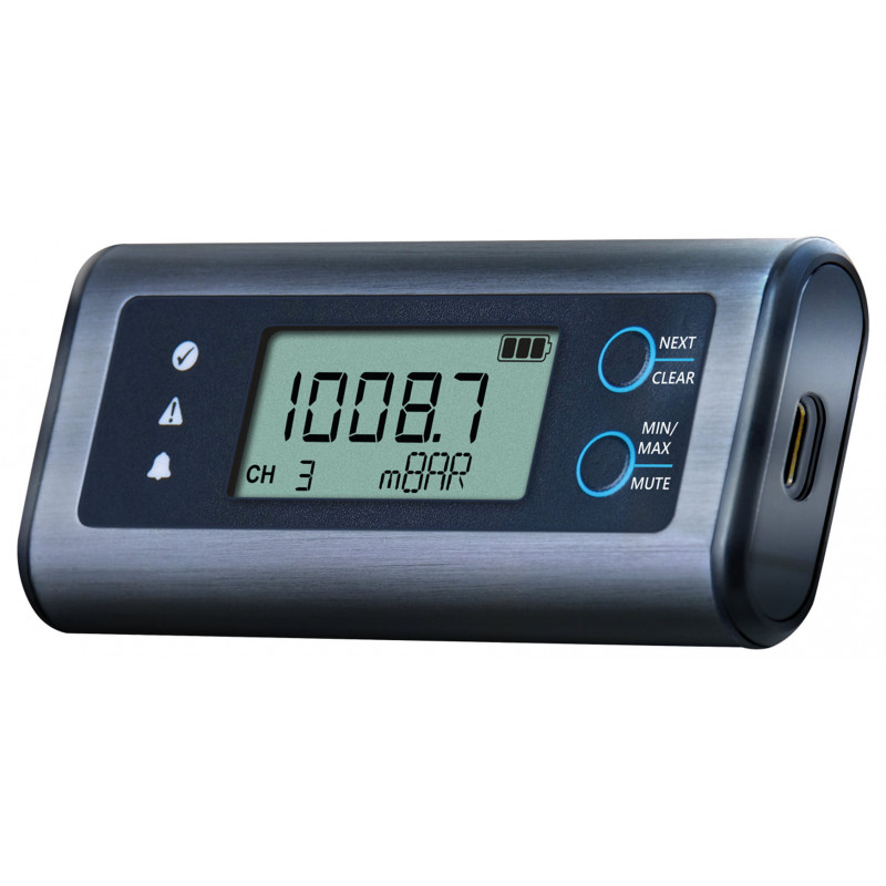 Lascar EL-SIE-6+ temperatur-, fugtigheds og tryk datalogger med display