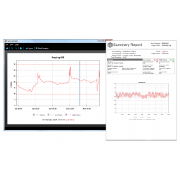 Lascar EL-GFX-1 Temperature Data Logger with Graphic Screen