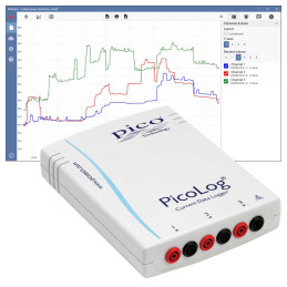PicoLog CM3 Current 3 channel USB data logger with 3 current clamps