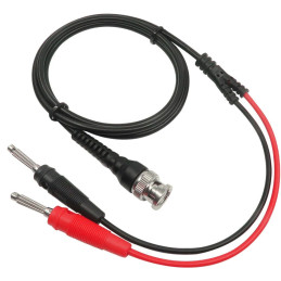BNC plug to 4mm plugs (1.2m)