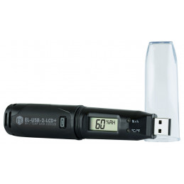 Lascar EL-USB-2-LCD+ luftfugtighed, temperatur og dugpunkt logger med udvidet nøjagtighed og LCD-display