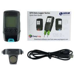 Lascar EL-GFX-2 Temperature, Humidity & Dew Point Data Logger with Graphic Screen.