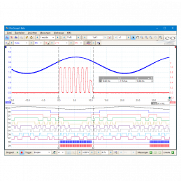 PicoScope 2205A MSO - 25MHz 2+16 kanals mixed-signal oscilloskop