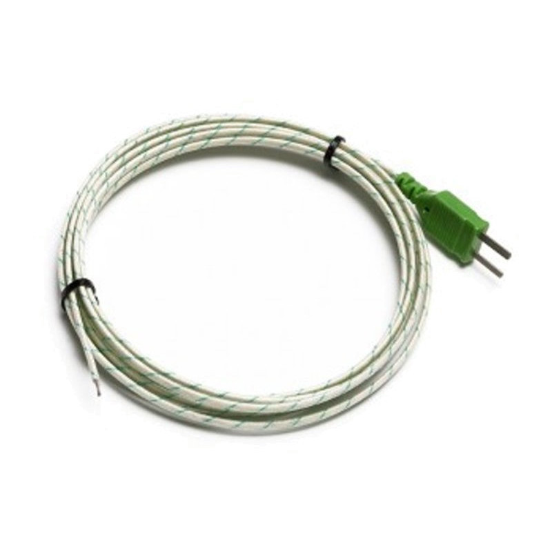 Type-K Thermocouple (Exposed wire, fibreglass insulated)