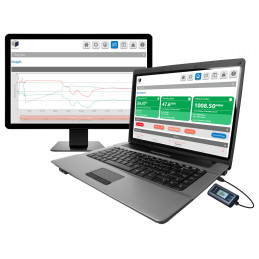 Lascar EL-SIE-2+ High Accuracy temperature and humidity data logger with display