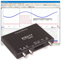 Mixed-signal oscilloskoper - 2 analoge og 16 digitale kanaler