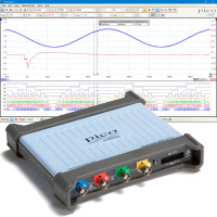 Mixed-signal oscilloscope - 4 analog and 16 digital channels