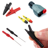 Clips and 4 mm probes